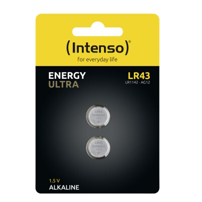 Intenso Battery alkaline Energy Ultra LR43  2 Pcs